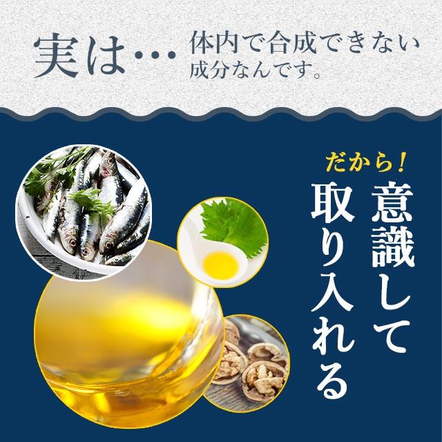 オメガ3 （約1ヶ月分） DHA EPA サプリメント 必須脂肪酸 α-リノレン酸 不飽和脂肪酸 サプリ 亜麻仁油 健康 魚 苦手｜oga｜06