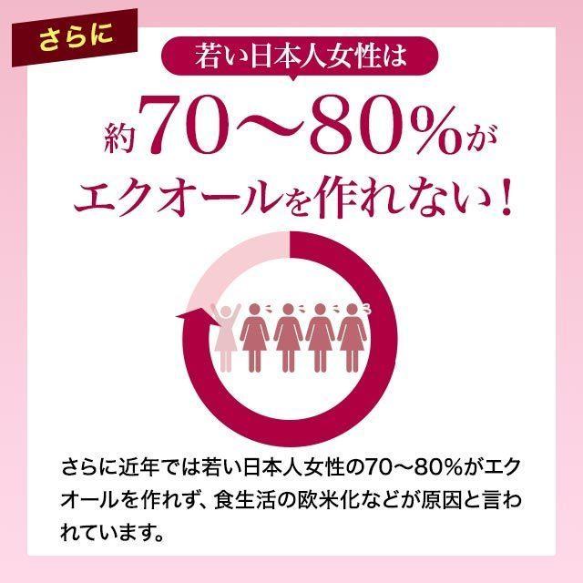 エクオール S （約6ヶ月分）大豆イソフラボンと一緒に  サプリ エクオール サプリメント イソフラボン ラクトビオン酸  美容 女性 ポイント利用  1粒5mg 2粒10mg | ogaland | 07