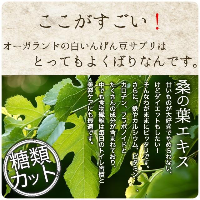 ogaland（オーガランド） 白いんげん豆サプリ （約6ヶ月分