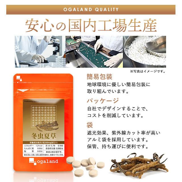 ogaland 冬虫夏草 （約6ヶ月分） ミネラル ビタミン アミノ酸
