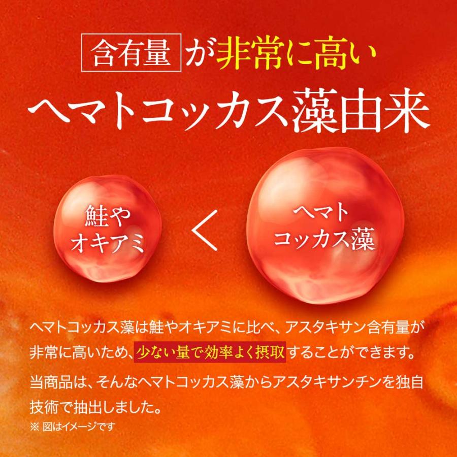高濃度アスタキサンチン （約1ヶ月分）高品質 高濃度 国内製造 ヘマトコッカス藻 サプリ サプリメント おすすめ 新発売 オーガランド 美容 健康 ポイント利用 | ogaland | 06