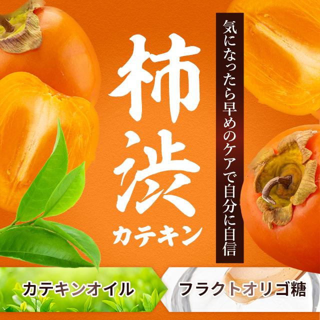 柿渋カテキン （約1ヶ月分） エチケット サプリ カテキン サプリメント シャンプーや石鹸で有名な柿渋 タンニン 食後 リフレッシュ オリゴ糖 ポイント利用 | ogaland | 03