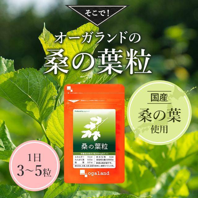 ogaland（オーガランド） 桑の葉粒 （約1ヶ月分） サプリ サプリメント