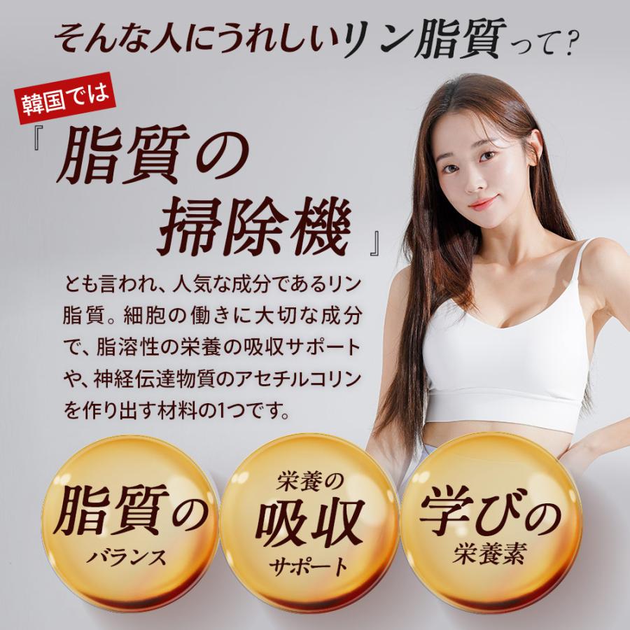 ホスファチジルコリンα （約3ヶ月分） サプリメント サプリ ダイエット 美容 大豆 レシチン あまに油 亜麻仁油 リノール酸 送料無料 健康 ポイント利用 | ogaland | 07
