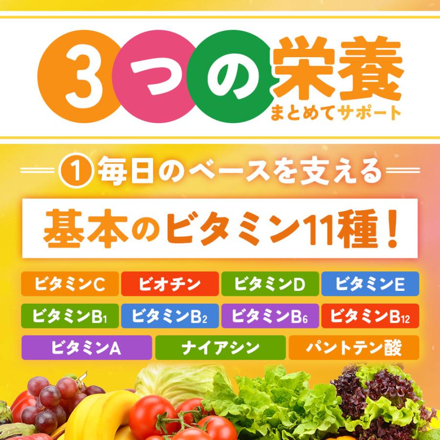マルチビタミン＆ヘム鉄＆葉酸（約6ヶ月分）オールインワン 葉酸 鉄 ビタミン サプリ サプリメント 栄養機能食品 ビタミンC ビオチン 美容 女性 ポイント利用_7