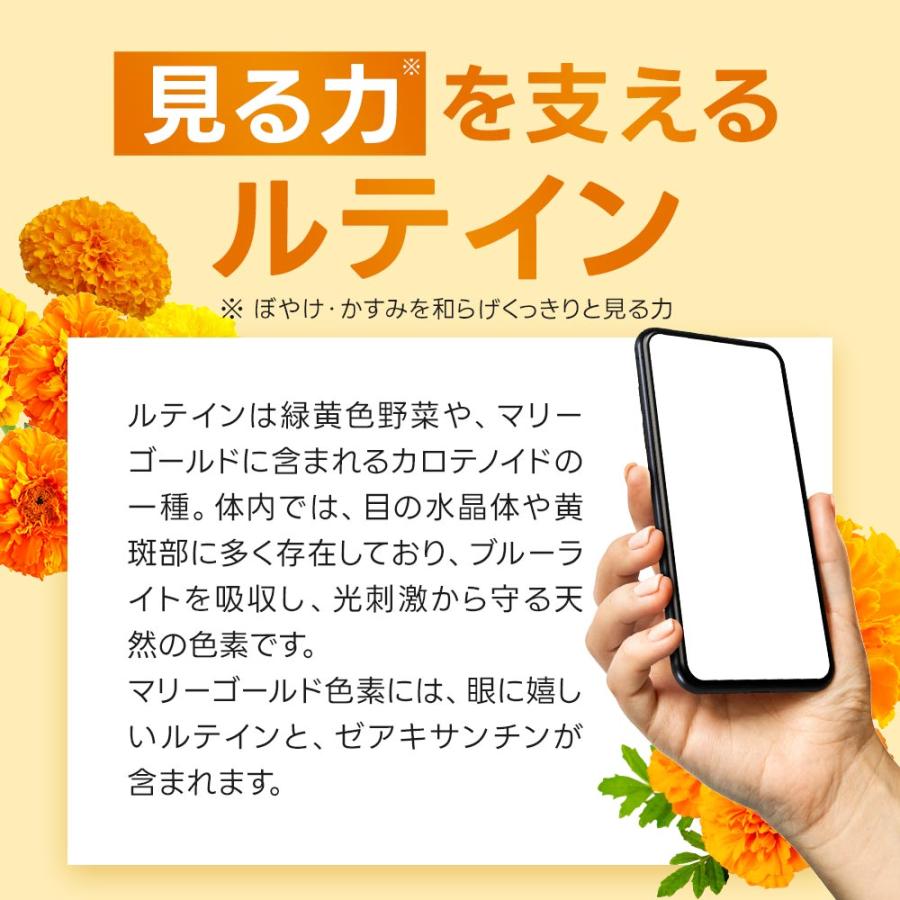 みまもる（約1ヶ月分） ルテイン サプリ 機能性表示食品 サプリメント アスタキサンチン 亜鉛 ビタミンA マリーゴールド ルテインもおすすめ ポイント利用 | ogaland | 06