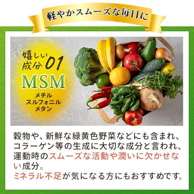 MSM ＆ キャッツクロ― （約1ヶ月分） サプリ キャッツクロウ サプリメント グルコサミン コンドロイチン オオイタドリと一緒に 健康 ポイント利用 | ogaland | 04