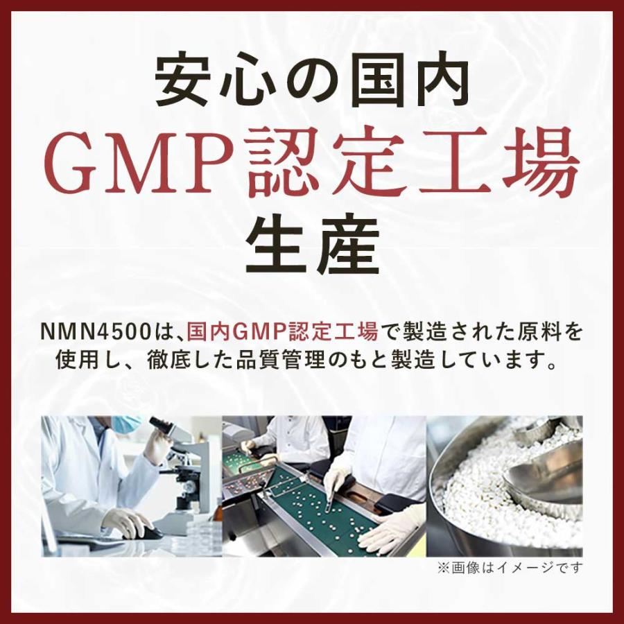 NMN 4500 （約1ヶ月分） サプリ 日本製 高純度 高品質 エヌエムエヌ サプリメント 国内製造 nmn ニコチンモノクレオチド 4500 美容 若々しく ポイント利用 | ogaland | 10