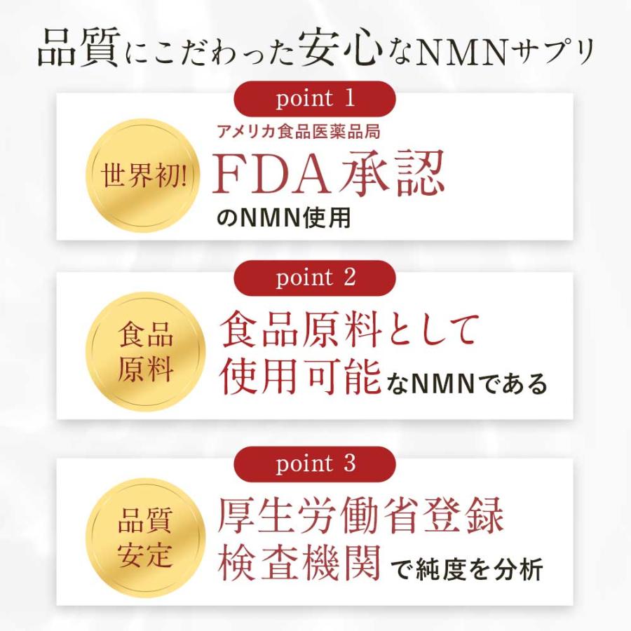 NMN 4500 （約6ヶ月分） 国内製造 サプリ 日本製 高純度 高品質 エヌエムエヌ サプリメント nmn ニコチンモノクレオチド 4500 美容 ポイント利用 | ogaland | 07