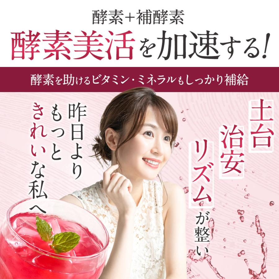 酵素ドリンク プラセンタ plus+（80g）（6個セット）馬プラセンタ 純度 100% 粉末 ベリー&カシス味 ザクロ 甘味料 乳酸菌100億個 黒酢もろみ末 ポイント利用_15