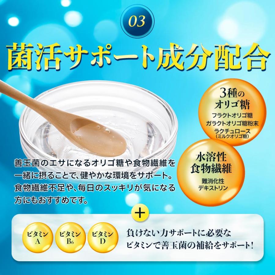 矛と盾乳酸菌（約3ヶ月分）善玉乳酸菌 にゅうさんきん オリゴ糖 ビタミン 水溶性 食物繊維 健康 ダイエット サプリ シールド レジスト乳酸菌 (R) ポイント利用 | ogaland | 12