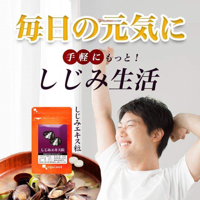 しじみエキス粒 （約12ヶ月分） サプリ シジミ サプリメント 一年分 まとめ買い グリコーゲン オルニチン アミノ酸 ミネラル ポイント利用 | ogaland | 12