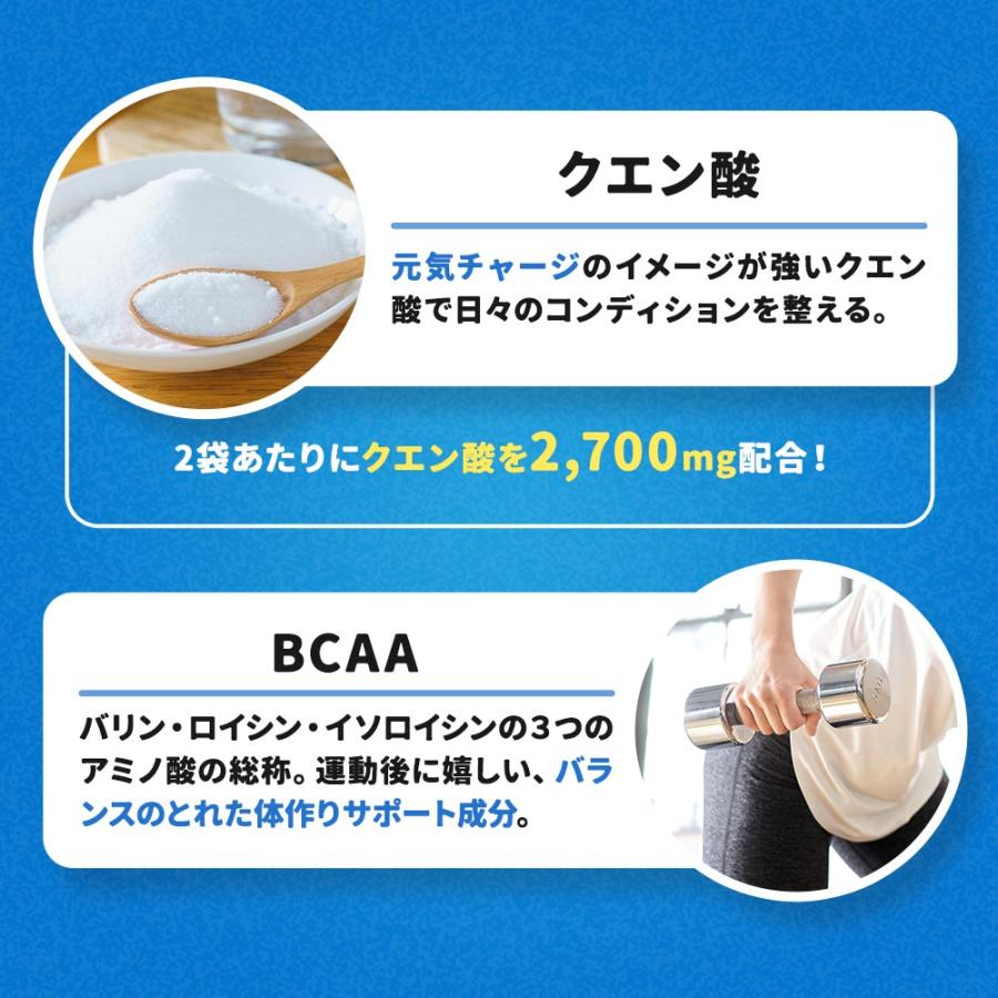 癒楽湯裸 赤 青 （2.5g×20包）パウダー ルイボス 水分補給 サウナ しょうが クエン酸 BCAA アミノ酸 健康 美容 ダイエット おすすめ ポイント利用 | ogaland | 12