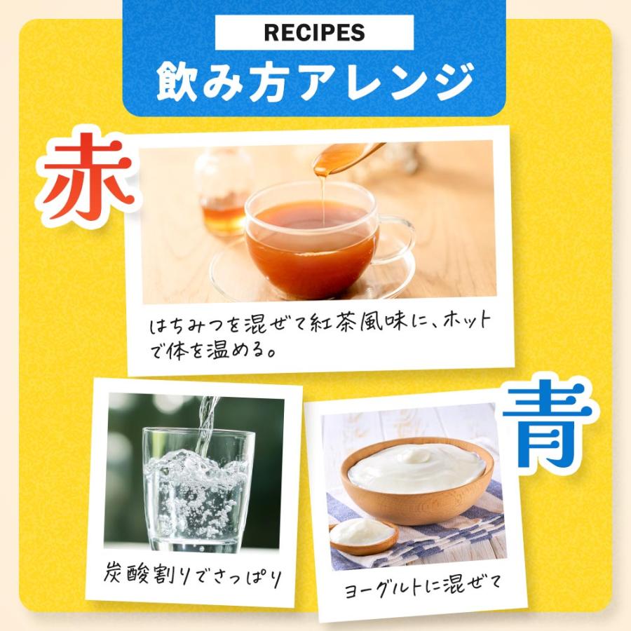 癒楽湯裸 赤 青 （2.5g×20包）パウダー ルイボス 水分補給 サウナ しょうが クエン酸 BCAA アミノ酸 健康 美容 ダイエット おすすめ ポイント利用 | ogaland | 18