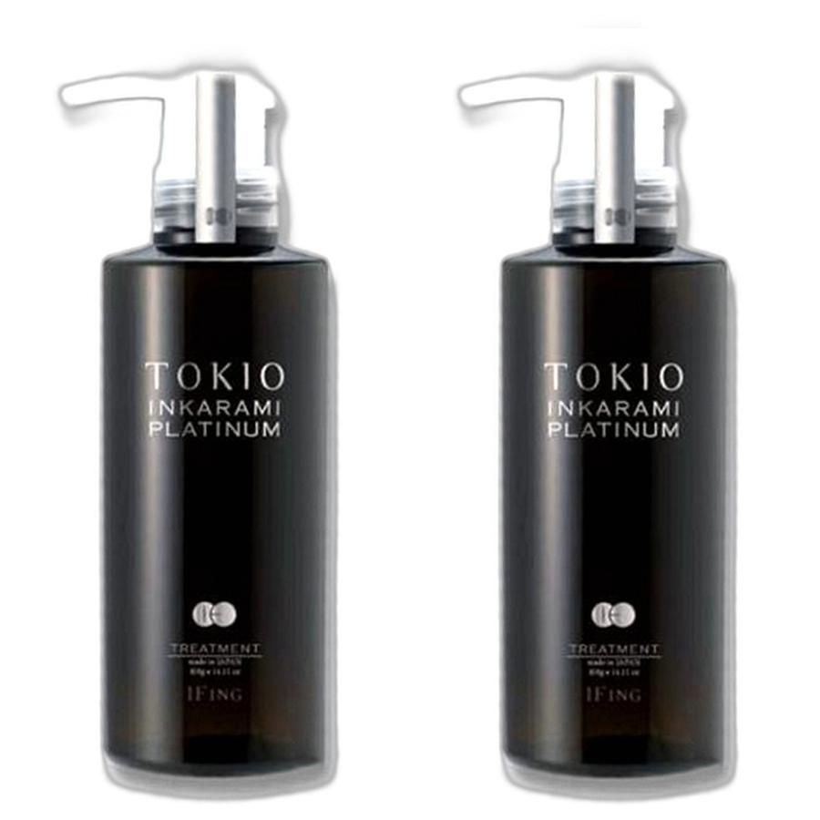 【新品・2本セット】TOKIOプラチナム &プラチナムリミテッド トリートメント 2本セット】TOKIO トキオ インカラミ プラチナム トリートメント400g
