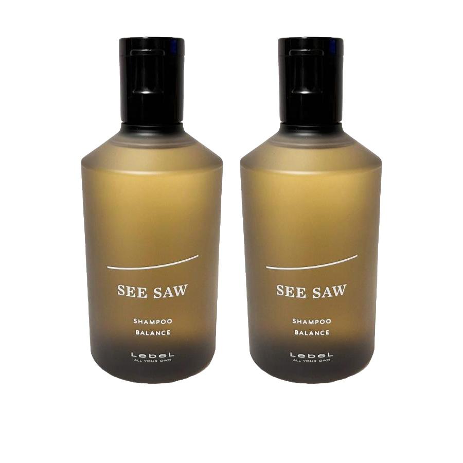 2本セット】ルベル SEE/SAW シーソー ヘア&スキャルプシャンプーB