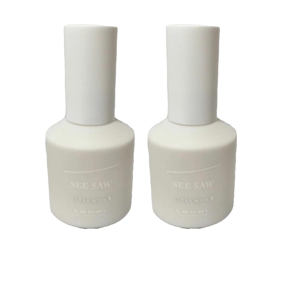 2個セット】ルベル SEE/SAW シーソー クリアミルクナチュラル 80mL