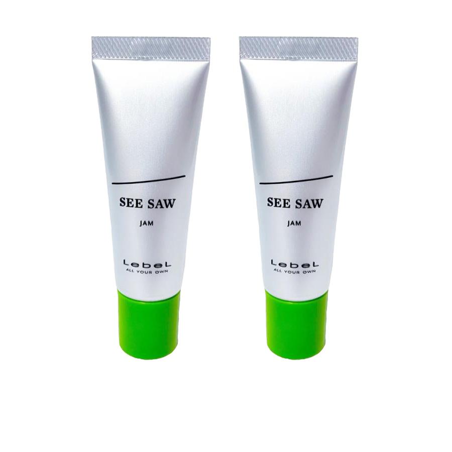 2本セット】ルベル SEE/SAW シーソー ヘアメイクジャム 25g : サロン