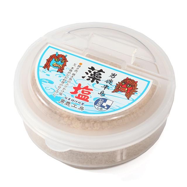 男鹿工房 男鹿半島の塩 藻塩 80g 丸タッパ | ブランド登録なし