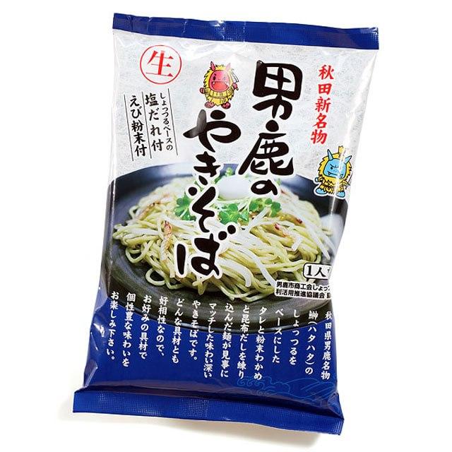 八郎めん 男鹿しょっつる焼きそば(生麺) 1食袋 | ブランド登録なし | 01