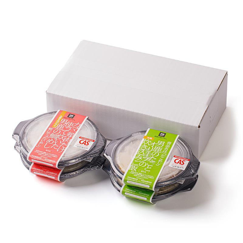 男鹿なび 鯛めし・たこめし各2個セット | ブランド登録なし