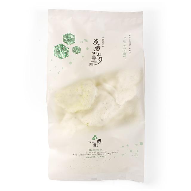 鼎家 淡雪ふわり ぎばさ青のり塩味 70g | ブランド登録なし