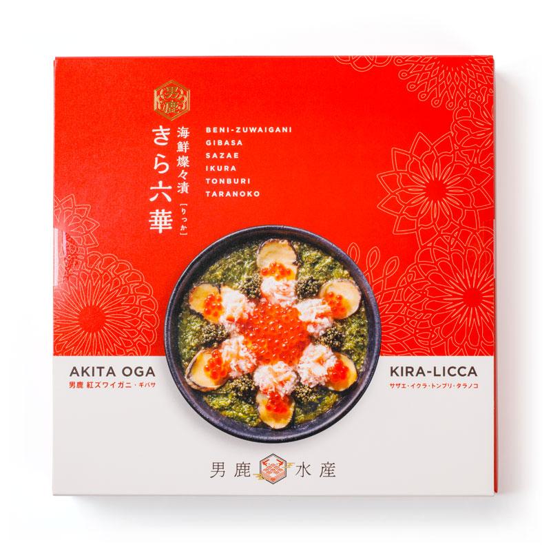 男鹿水産 男鹿 海鮮燦々漬 きら六華(りっか) 200g | ブランド登録なし | 01