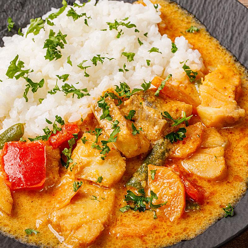 男鹿冷凍 男鹿産タラのフィッシュカレー【辛口】 | ブランド登録なし