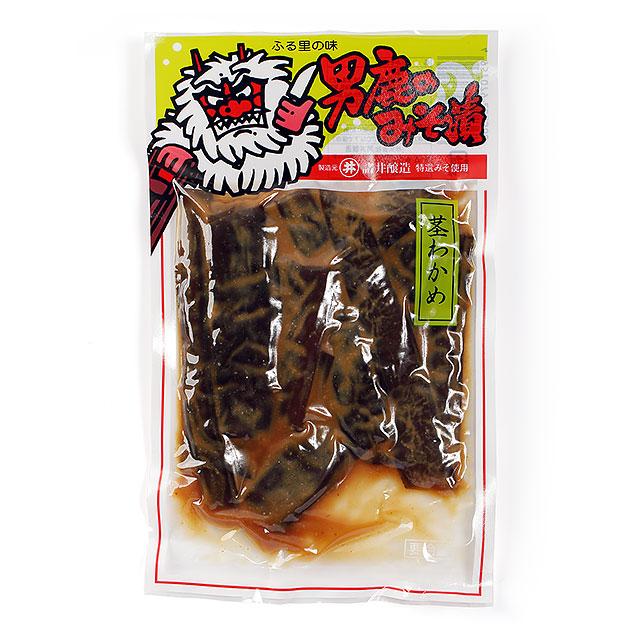 諸井醸造 男鹿のみそ漬 茎わかめ 180g | ブランド登録なし