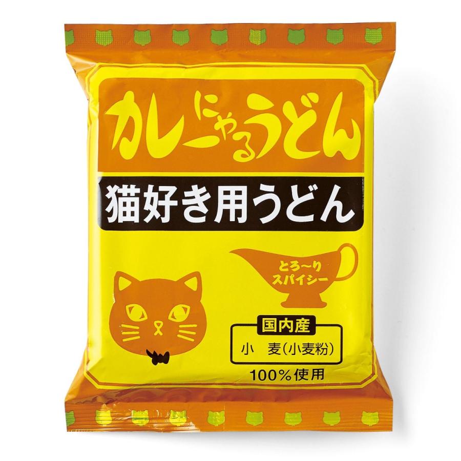 品質が完璧 小笠原製粉 カレーにゃるうどん 猫好き用 とろ〜りスパイシー 額無しBPDA title「いねむりニャンコ」