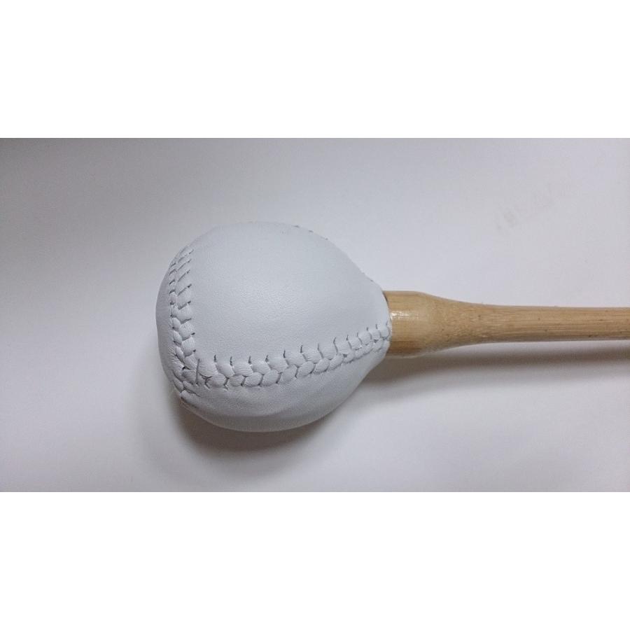 株）小笠原謹製 圓龍寺全籐倍12号 木魚バイ 木魚バチ 【本革