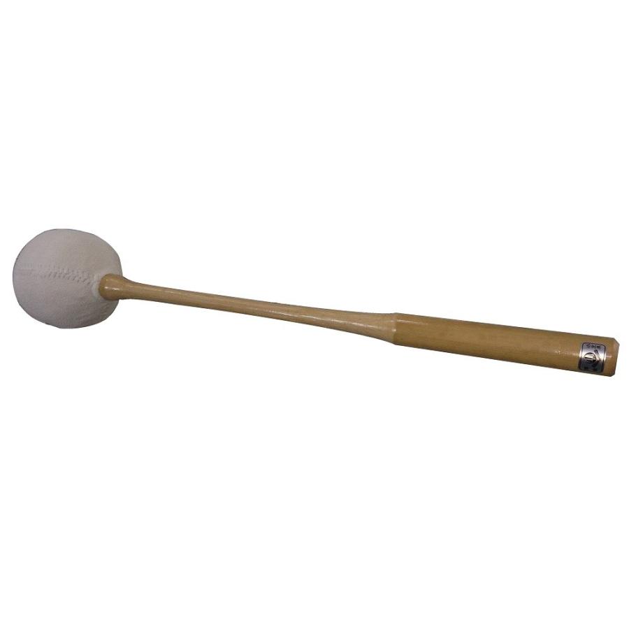 （株）小笠原謹製　響全籐倍18号　木魚バイ　木魚バチ　【スウェード・本革・手縫い】/受注生産商品