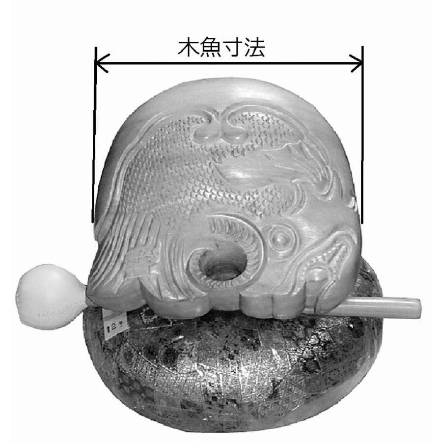 （株）小笠原謹製　糸巻き全籐倍26号木魚バイ　木魚バチ　【本革・手縫い・糸巻き】/受注生産商品_3