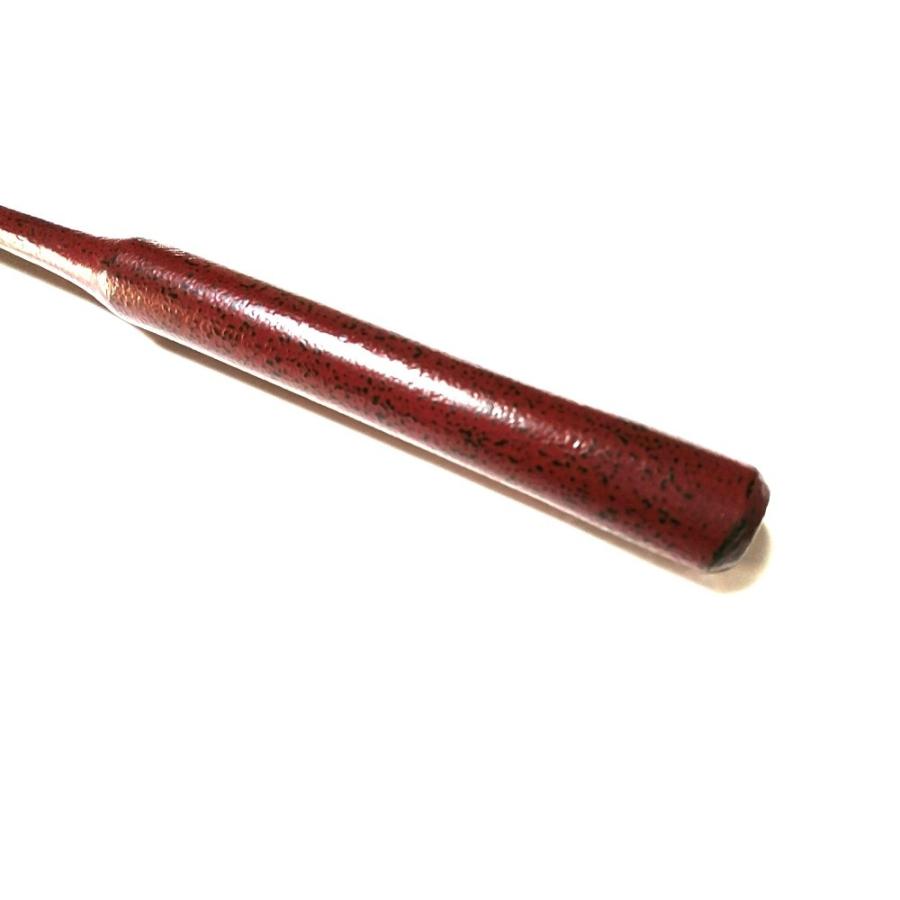 石目堆漆塗全籐倍13号（黒に朱）　（木魚バイ　木魚バチ）/受注生産商品_1