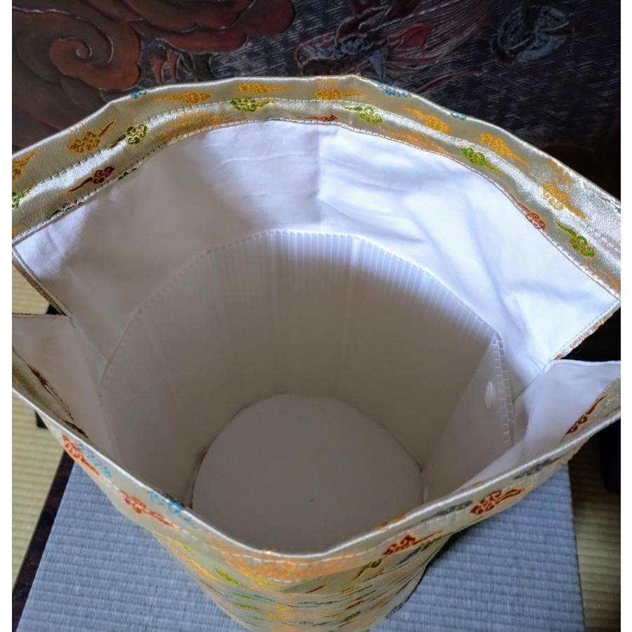 割れない骨壺 骨壷】安心シリコーン骨つぼ6.5寸専用金襴袋(骨袋 割れない骨壺 骨壷】安心シリコーン骨つぼ6.5寸専用金襴袋(骨袋