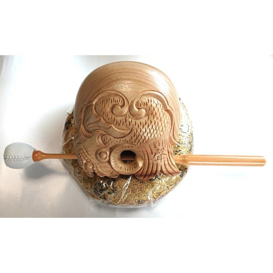 最高級木魚セット 本楠鯱彫り4.5寸聲木魚セット(極上品)日本製 最高級木魚セット 本楠鯱彫り4.5寸聲木魚セット(極上品)日本製