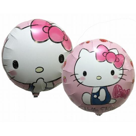 バルーン風船ハローキティ いちご柄 10枚入 : お祭りおもちゃ