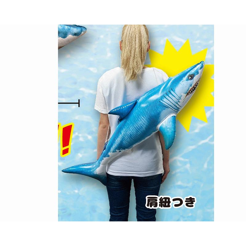 ビニール玩具 サメBIG 12個セット : お祭りおもちゃ卸売り問屋小川