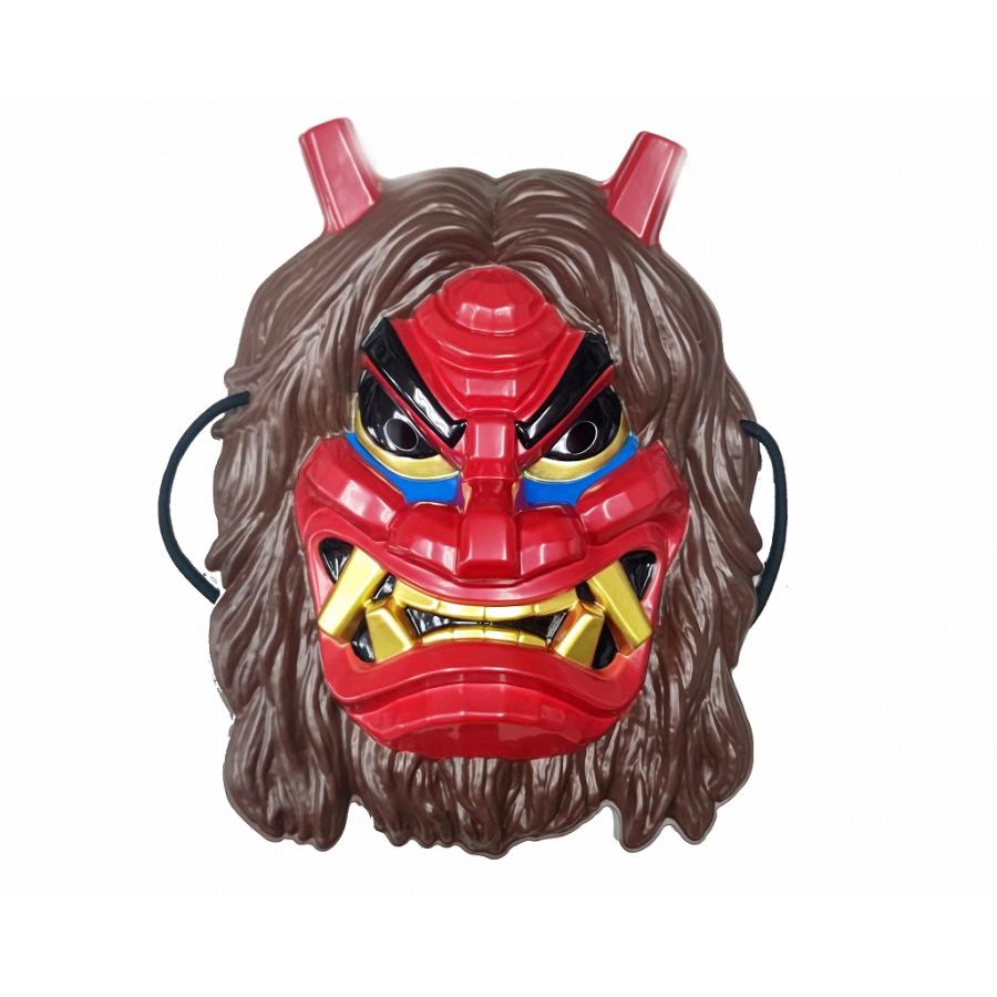 お面 [民芸品] なまはげ 3枚セット : お祭りおもちゃ卸売り問屋小川