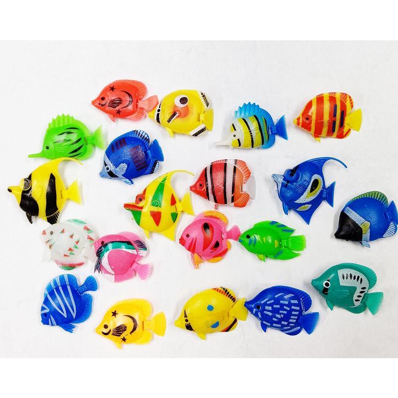 バラエティ熱帯魚 50個入 : お祭りおもちゃ卸売り問屋小川ゴム