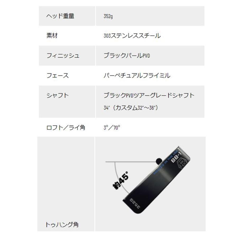 BETTINARDI（ベティナルディ） BBシリーズ BB1 パター 34インチ 2024年