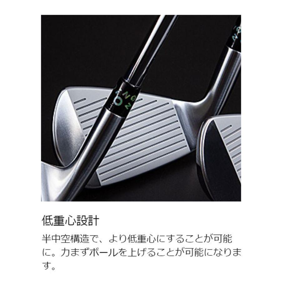 イオンスポーツ GINNICO CB+ アイアンセット #6-#PW 5本 N.S.PRO 950GH NEO 装着モデル 右利き メーカー組み立ての画像