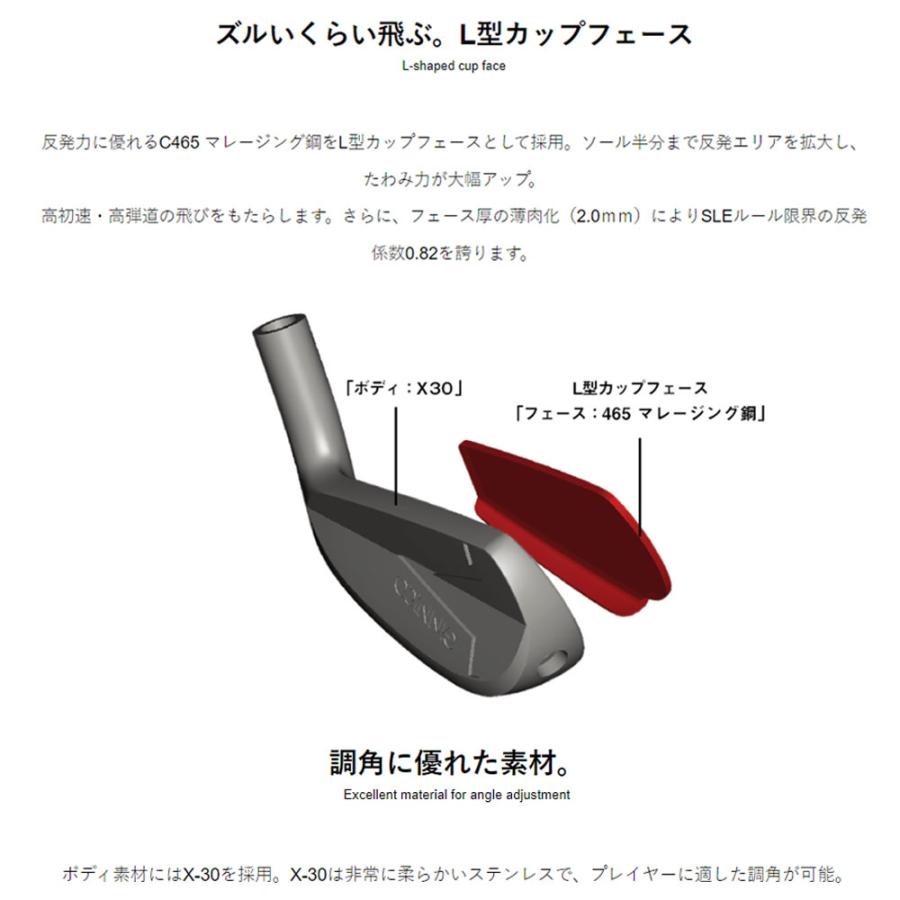 イオンスポーツ ジニコ アイアンユーティリティ フジクラ MCI 装着モデル 右利き メーカー組み立て 完成品 GINNICO_4