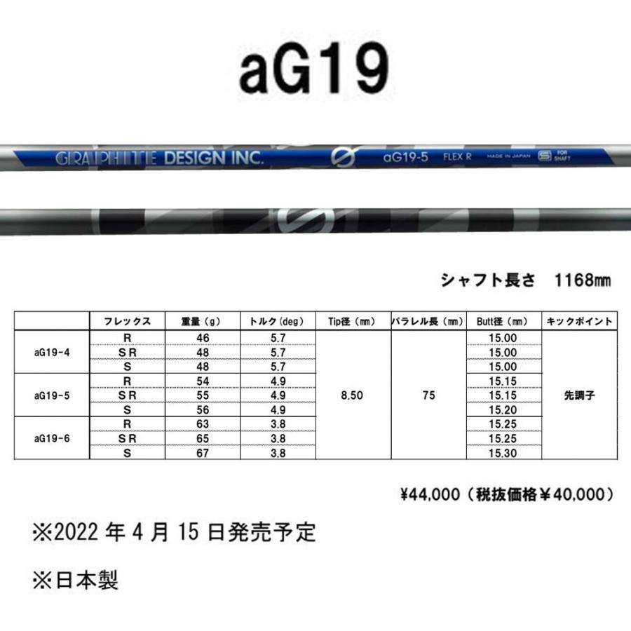 GRAPHITE DESIGN グラファイトデザイン アンチグラビティ aG19 PXG用 