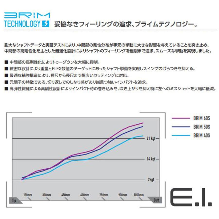 デザインチューニング ブライム ブリヂストン用 スリーブ付シャフト ドライバー用 カスタムシャフト 非純正スリーブ BRIM｜ogawagolf｜04