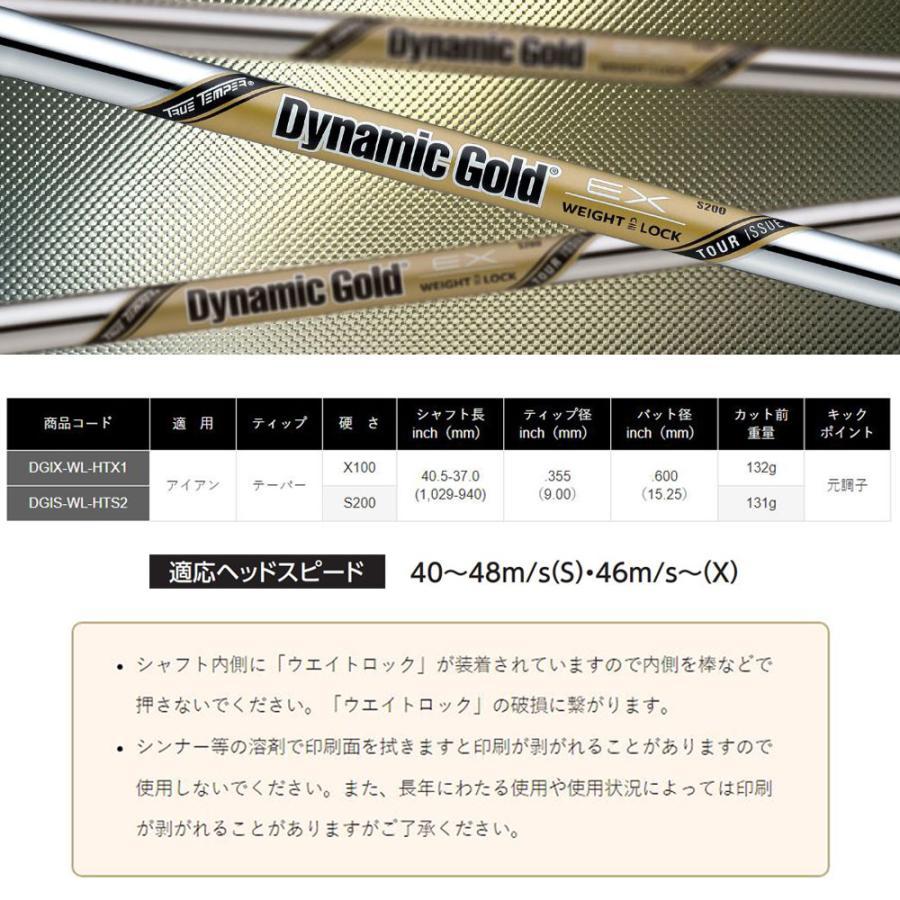 TRUE TEMPER（トゥルーテンパー） UT用 ダイナミックゴールド EX