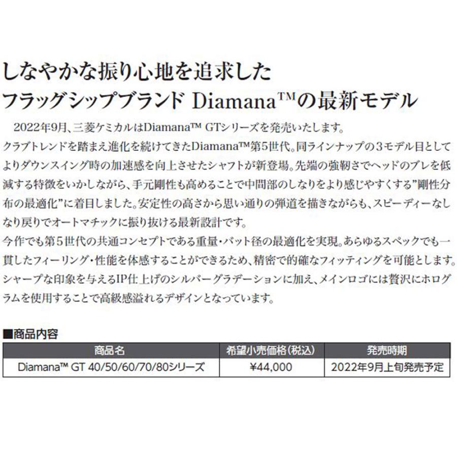 三菱ケミカル ディアマナ GT PXG用 スリーブ付シャフト 三菱ケミカル ディアマナ GT PXG用 スリーブ付シャフト