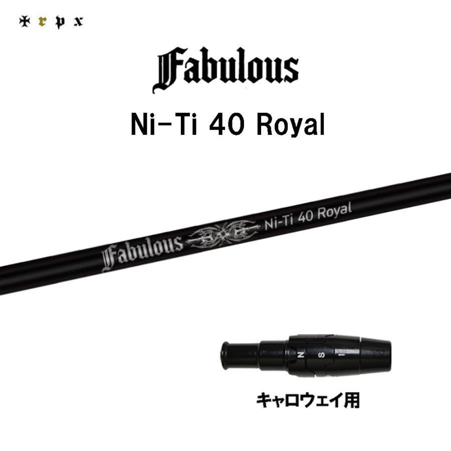 TRPX ファビュラス Ni-Ti 40 ロイヤル キャロウェイ用 スリーブ