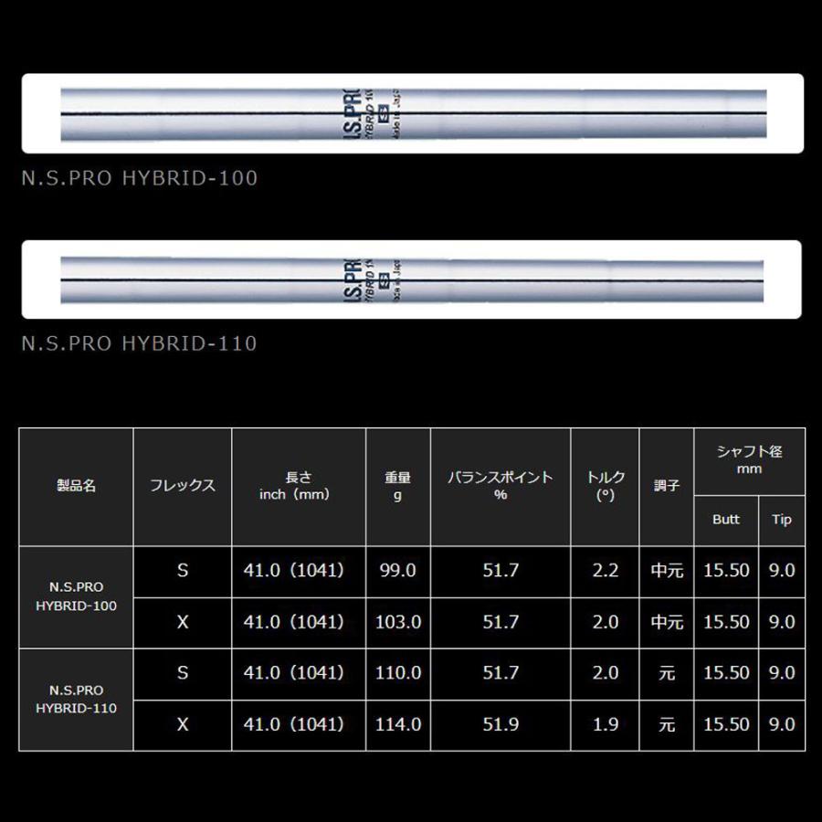 日本シャフト UT用 N.S.PRO HYBRID ピン G410以降 ハイブリッド