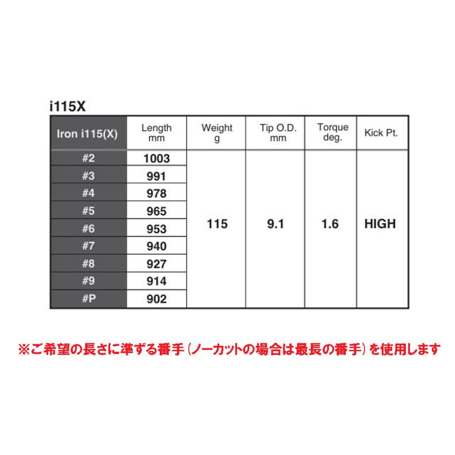 三菱（MITSUBISHI） UT用 三菱ケミカル ディアマナ サンプ アイアン